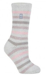 Ponožky Heat Holders Original - Grey Stripes