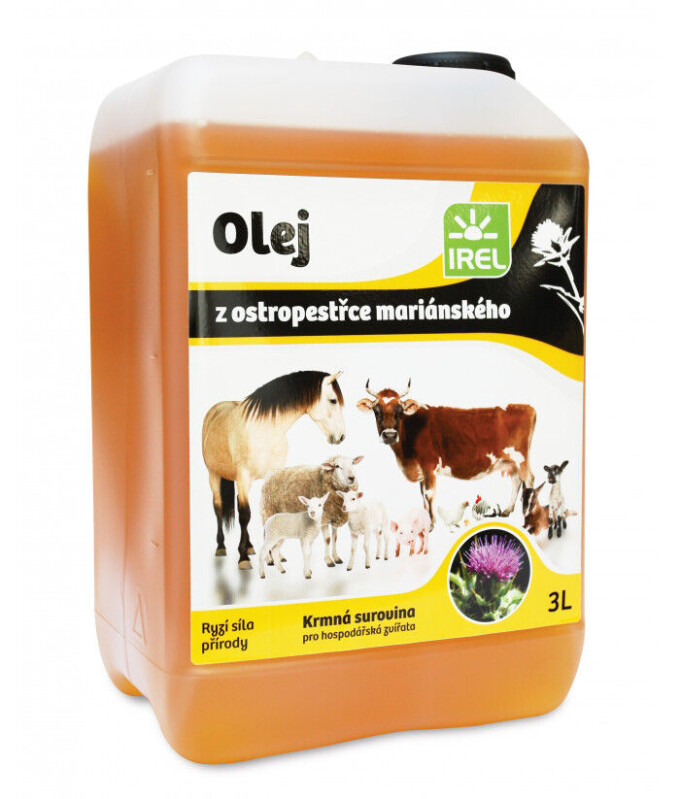 IREL ostropestřecový olej 3L