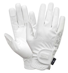 Závodní rukavice FP Pammy - čistě bílé