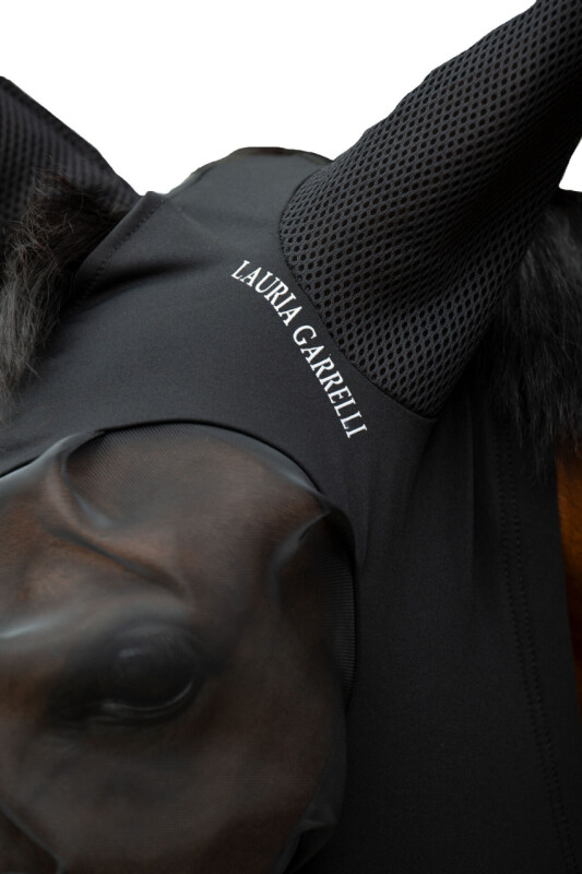 PONY maska se zipem Amalfi - černá